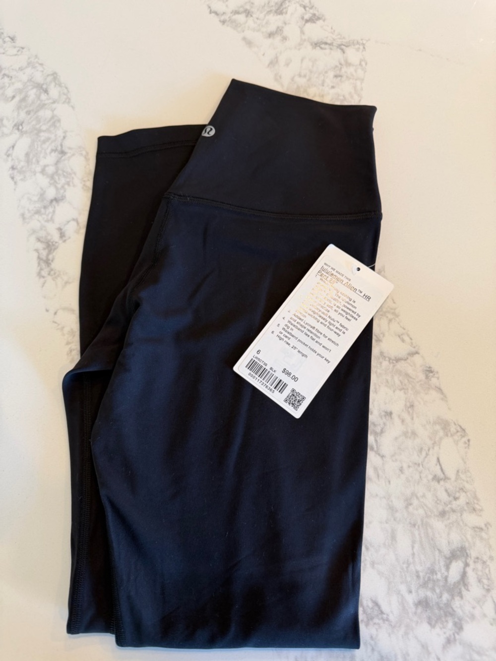 lululemon athletica Black Align High-Rise Leggings